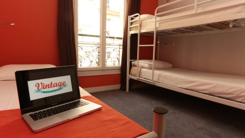 Bed in Female Dormitory Room